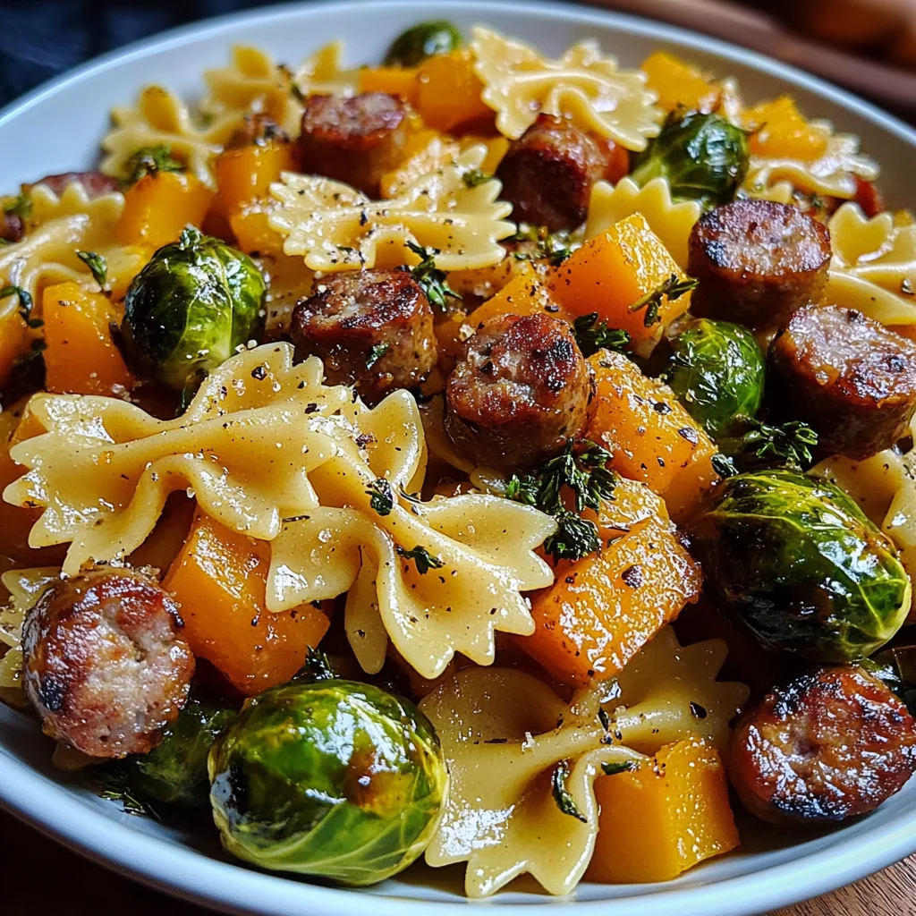 Autumn Sausage Pasta Squash: Amazing 25-Min Fall Favorite