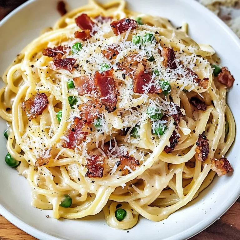 Classic Bacon Carbonara Pasta (Quick & Easy)