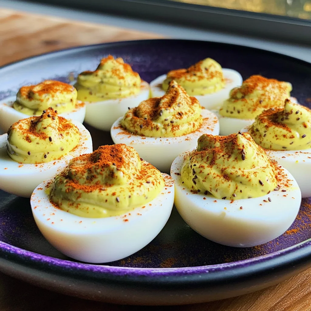 Halloween Deviled Eggs Recipe That's SUPER Spooky!