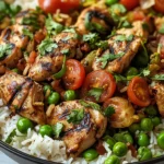 One Pot Shawarma Chicken And Rice Recipe