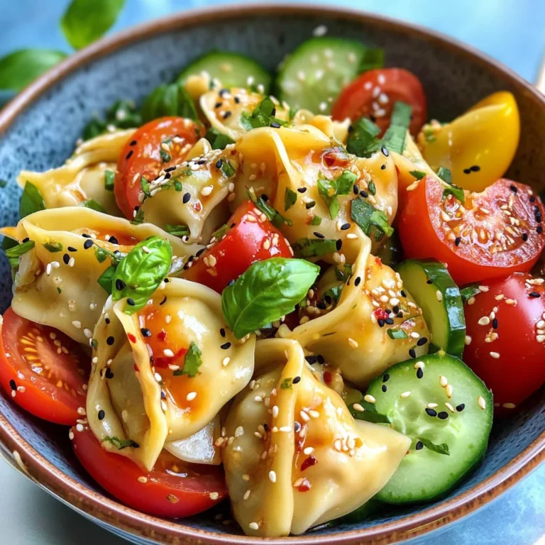 Potsticker Salad (Dumpling Salad)