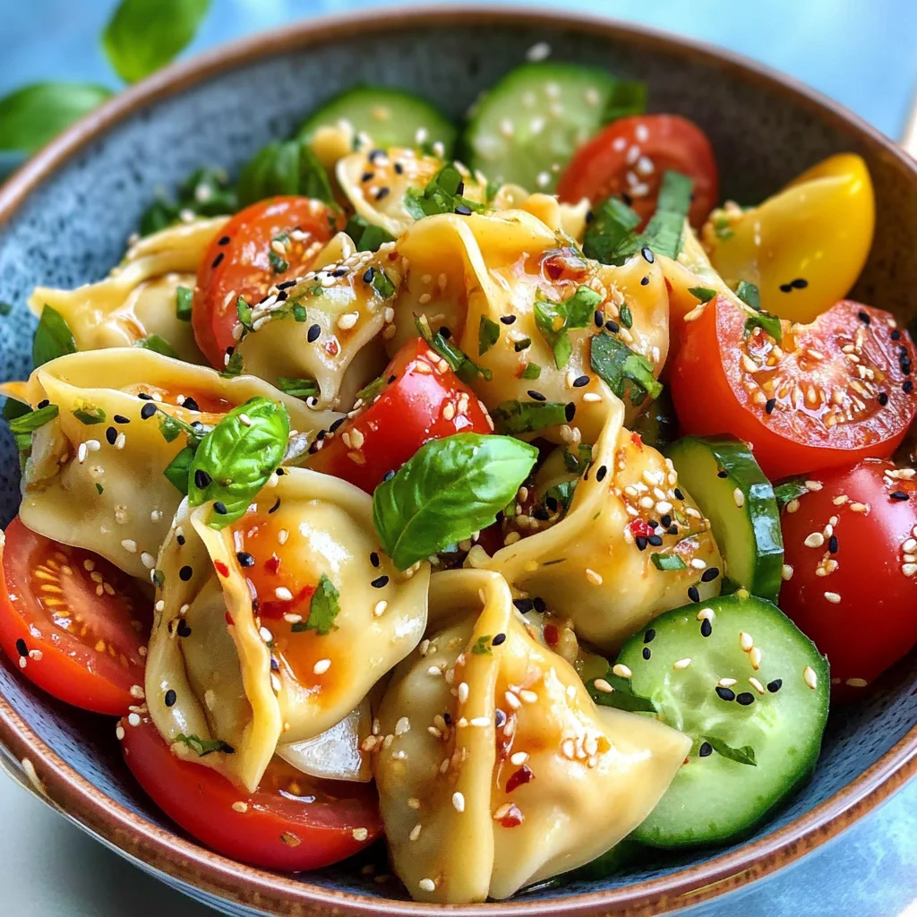 Potsticker Salad (Dumpling Salad)