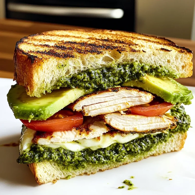 Turkey Pesto Sandwich