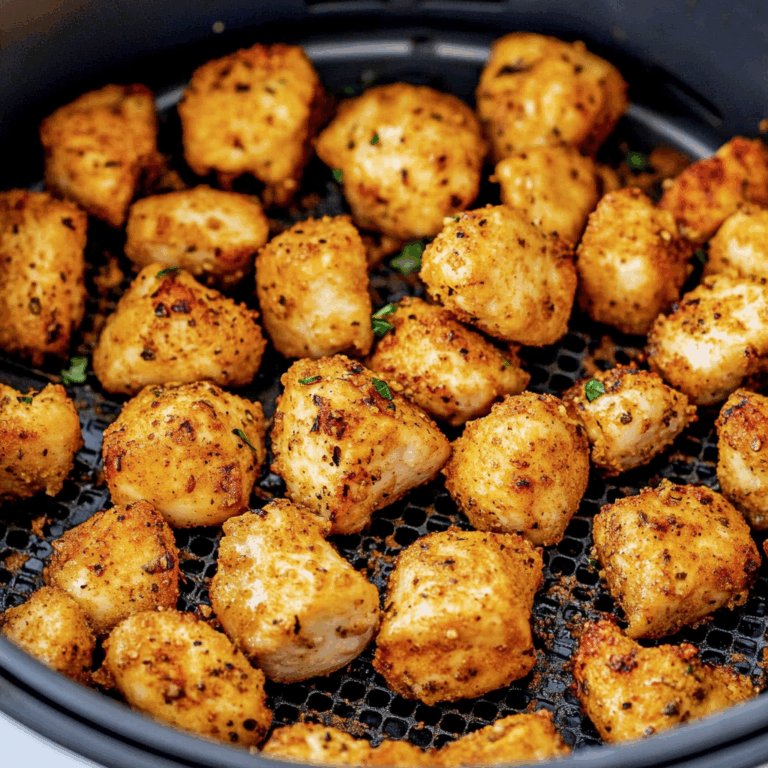 Air Fryer Ranch-Crusted Chicken Bites
