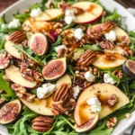 Apple Arugula Salad With Maple Pecans