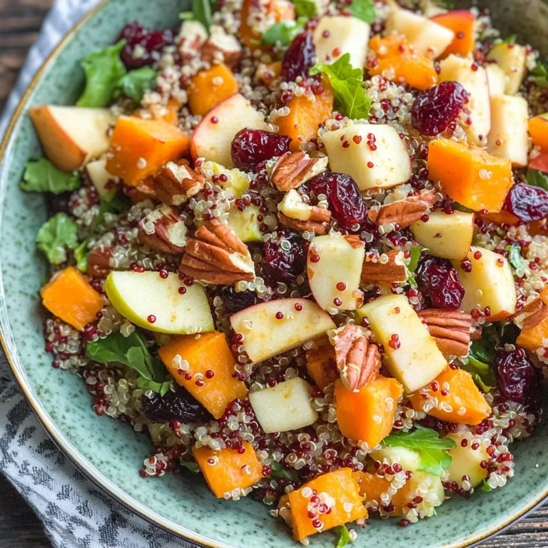 Apple Sweet Potato Quinoa Salad