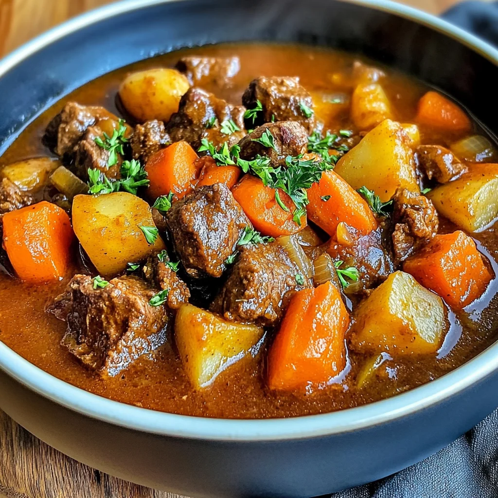 Autumn Harvest Beef Stew: An Incredible Essential Recipe for Fall