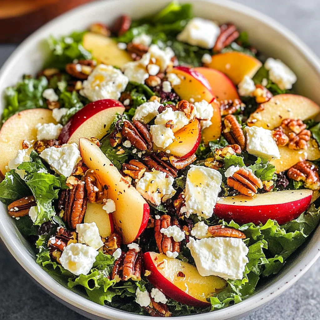 Autumn Harvest Honeycrisp Apple and Feta Salad