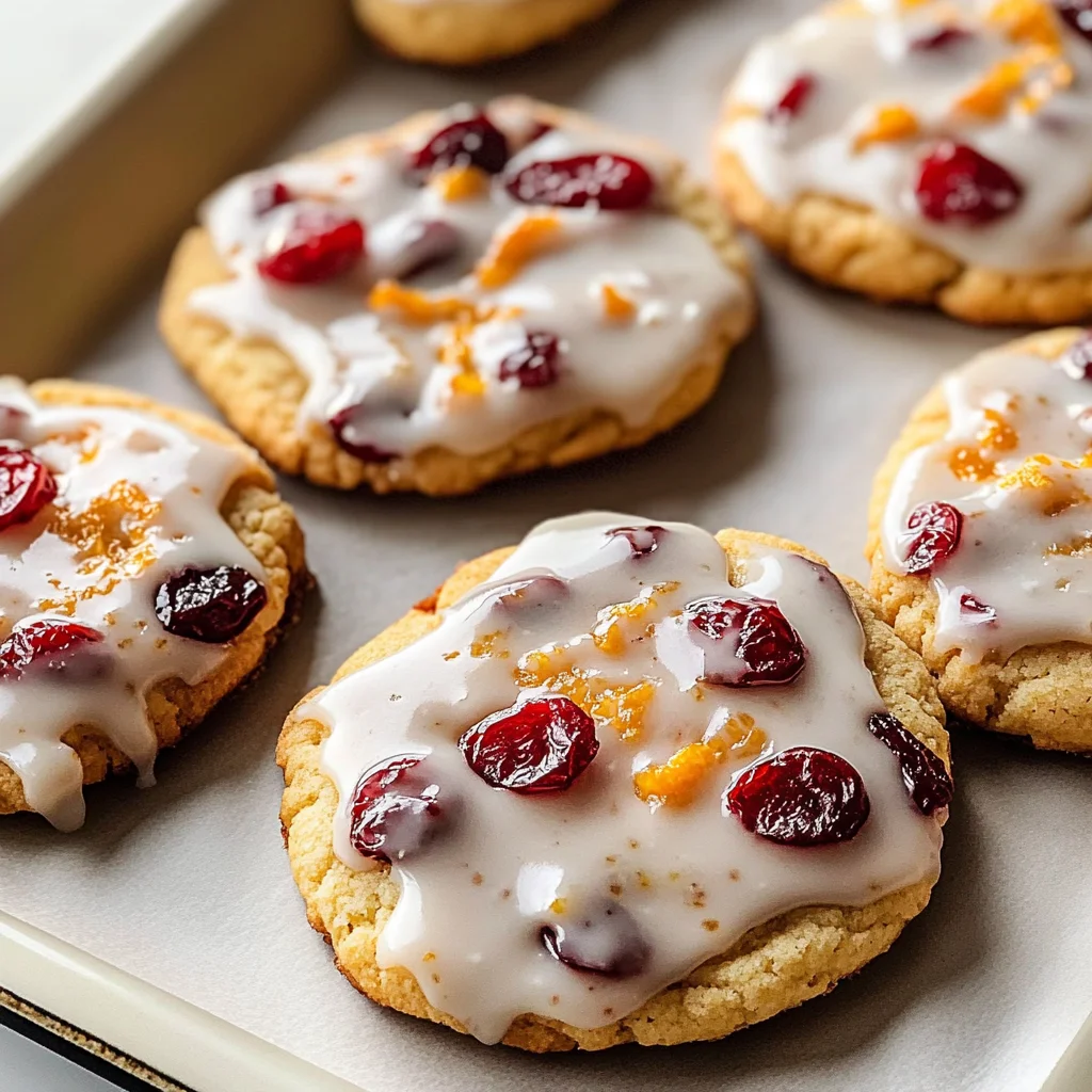 Best Christmas Cranberry Orange Cookies Recipe
