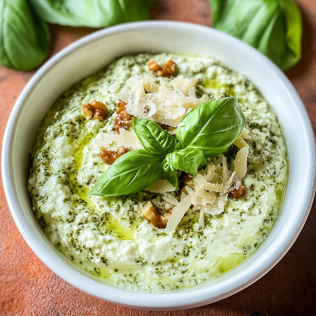 Best Cottage Cheese Pesto