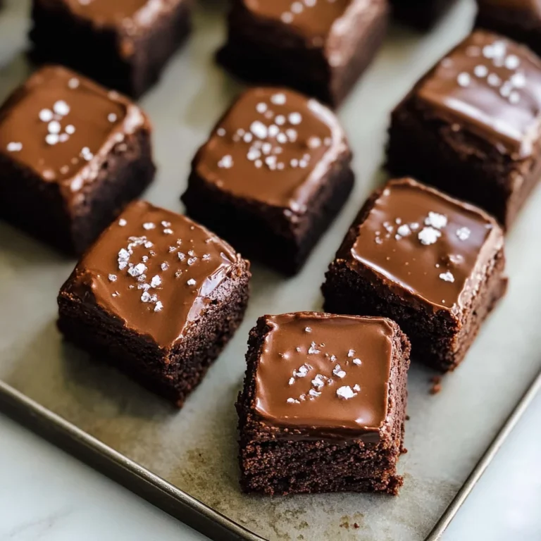 Brownie Petit Fours