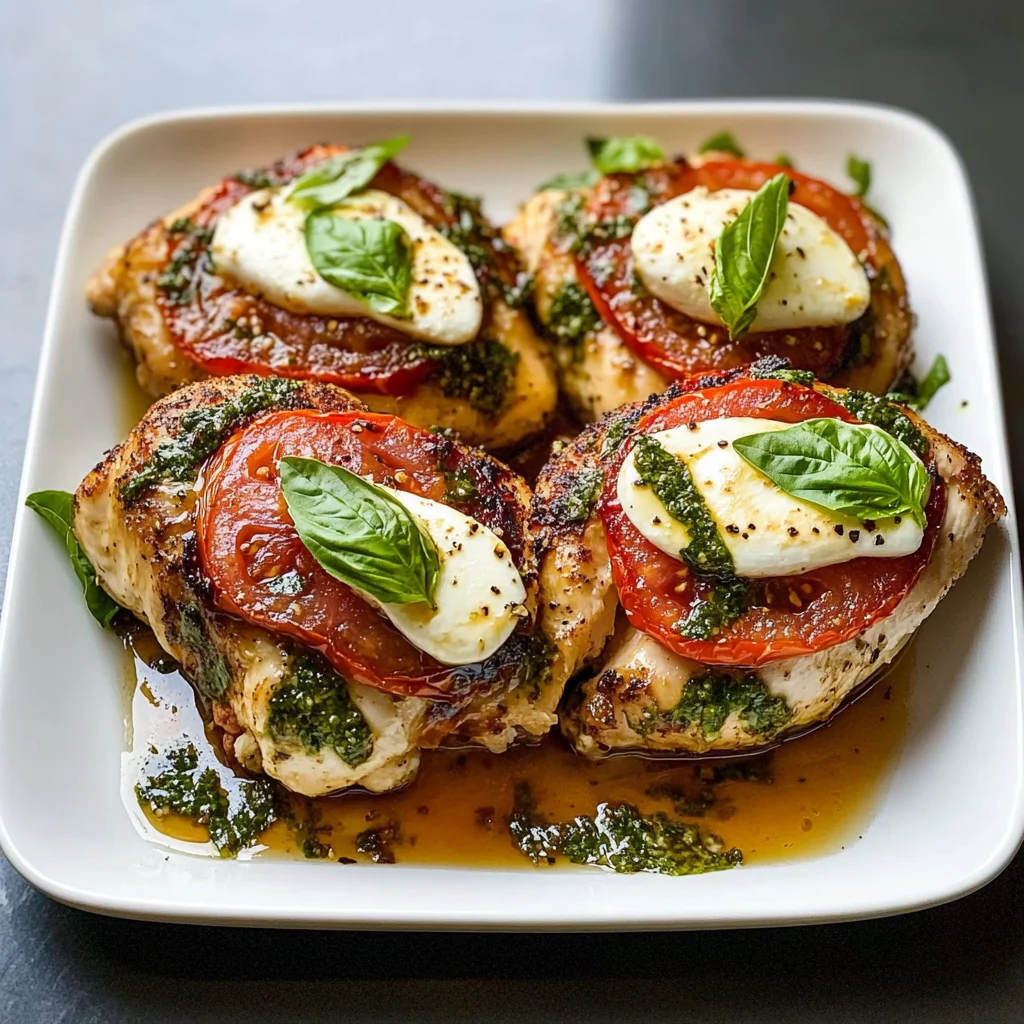 Caprese Stuffed Chicken