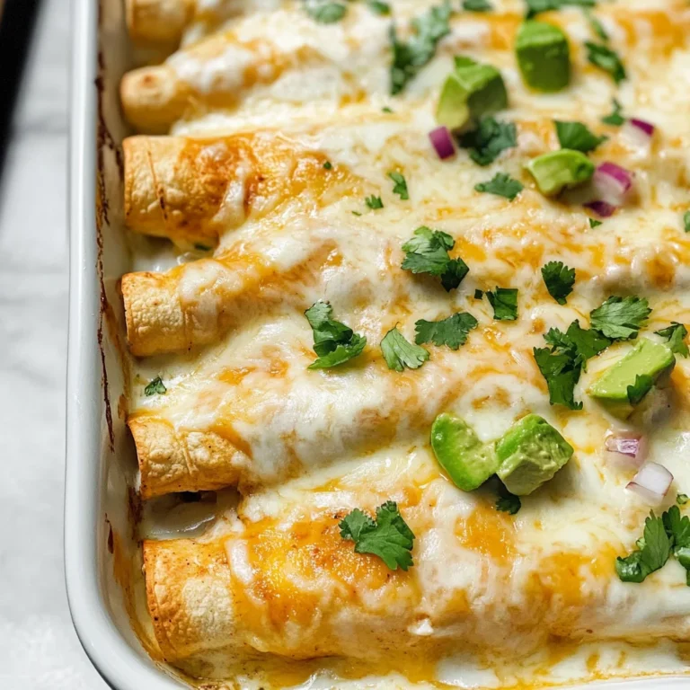 Chicken Enchiladas with Sour Cream White Sauce