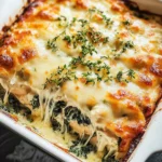 Chicken and Spinach Casserole with Cream Cheese