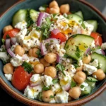 Cottage Cheese and Chickpea Salad