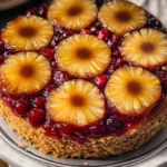 Cranberry Pineapple Upside Down Cake