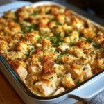 Dolly's Chicken and Stuffing Casserole