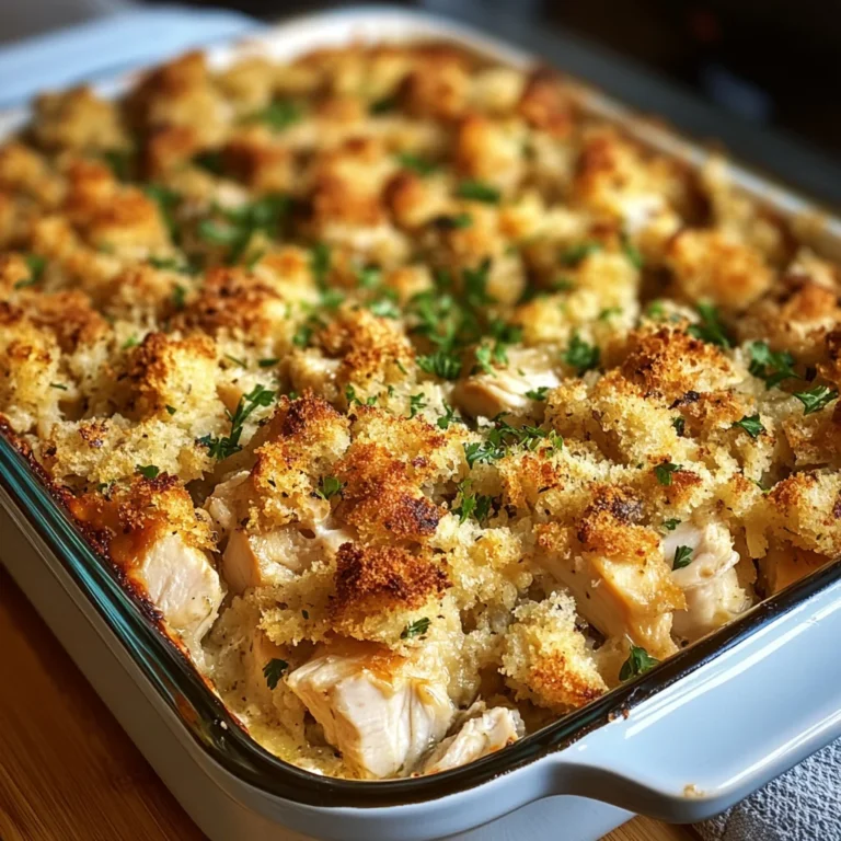 Dolly's Chicken and Stuffing Casserole