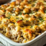 Dolly's Chicken and Stuffing Casserole