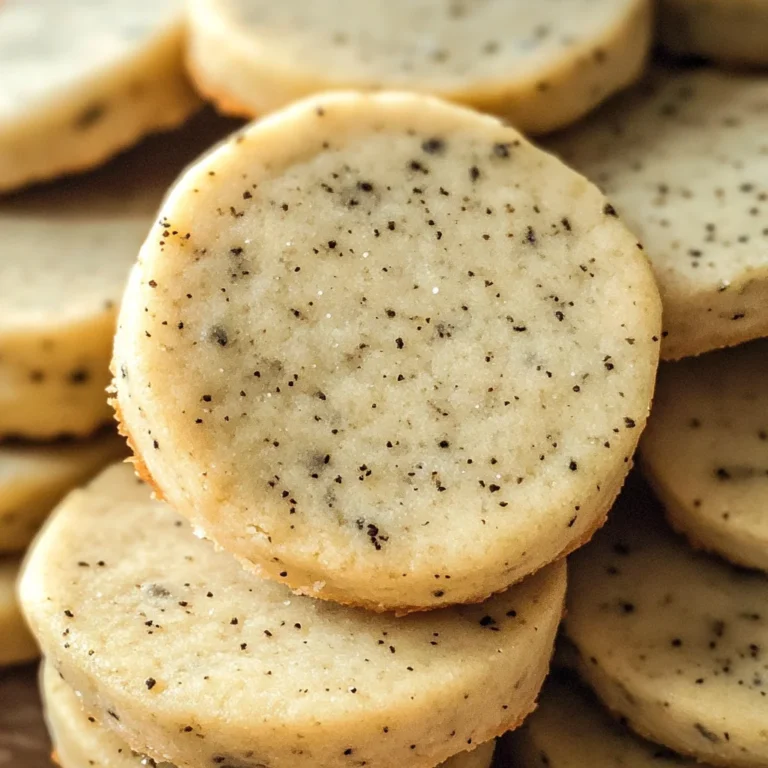 Earl Grey Shortbread Cookies