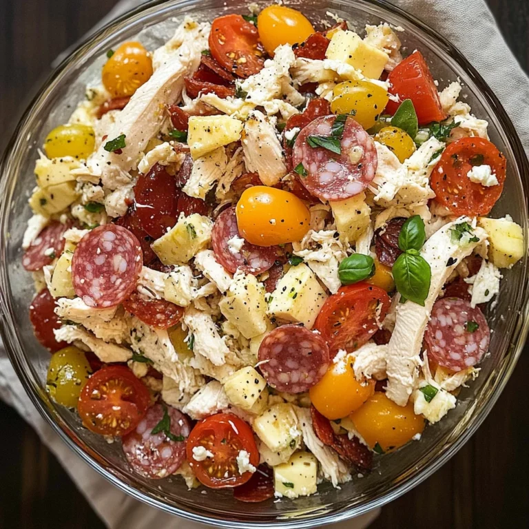 Italian Grinder Chicken Salad