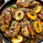 Jalapeño Peach Glazed Chicken Recipe