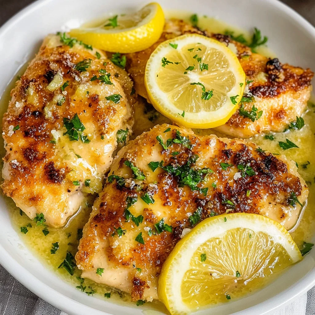 Lemon Chicken with BEST Lemon Butter Sauce