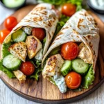 Mediterranean Chicken Wraps