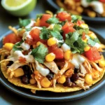 Mexican Rotisserie Chicken Tostadas