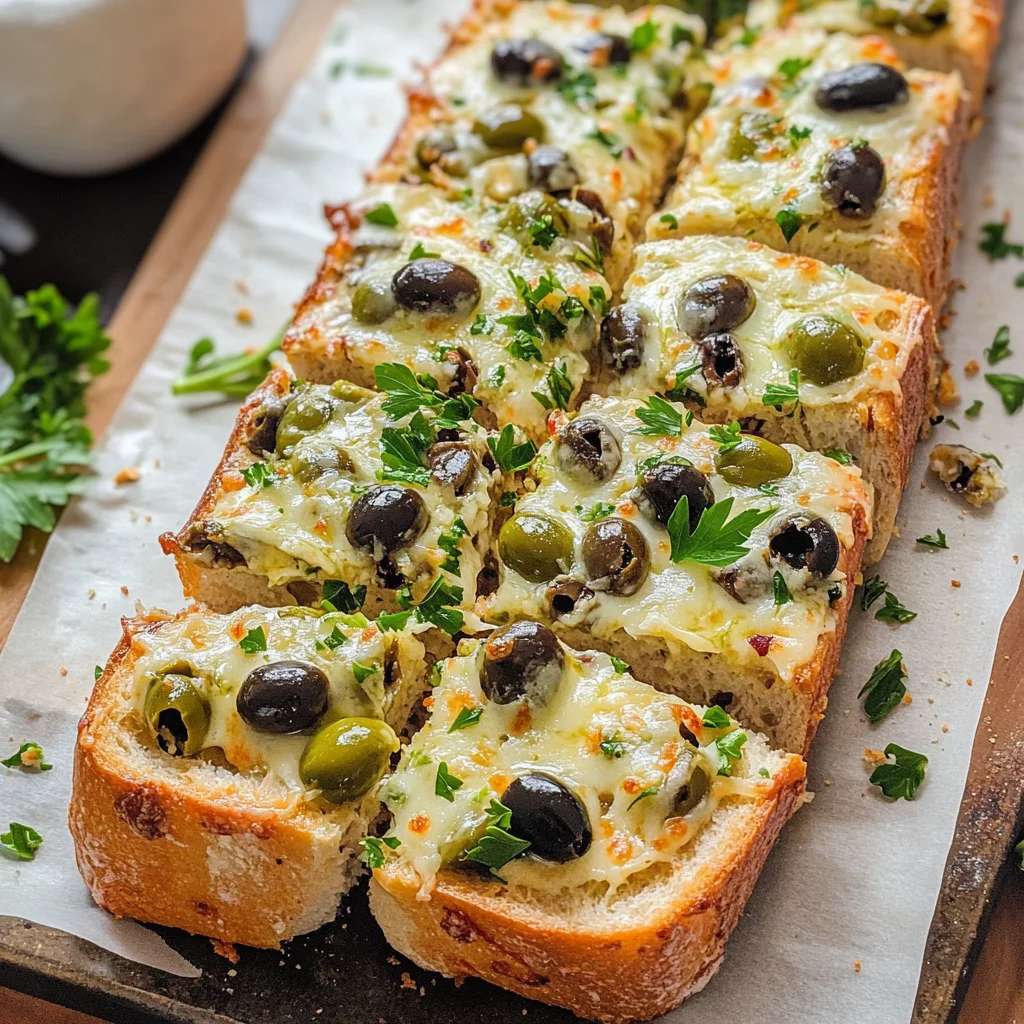 Olive Cheese Bread