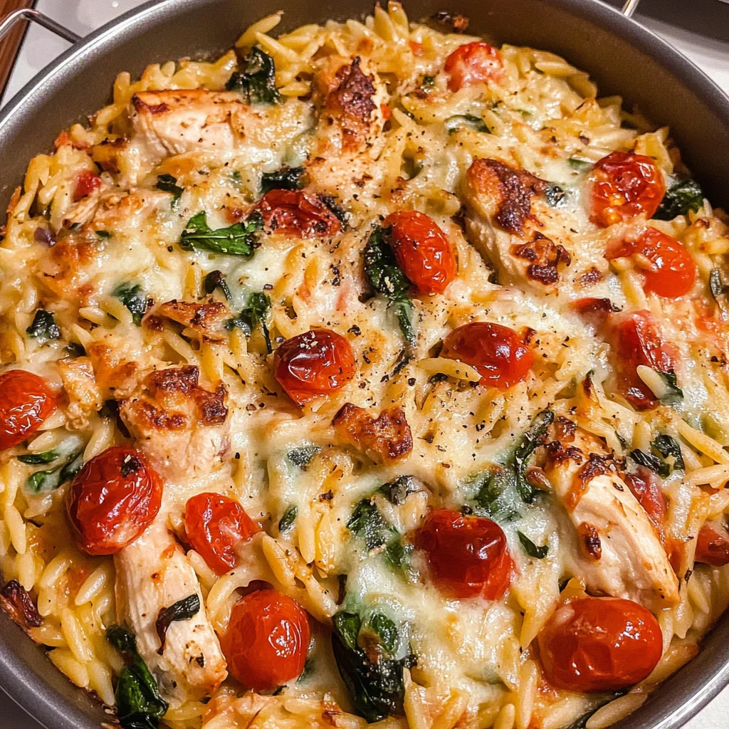 Orzo Tuscan Chicken Bake: A Cozy, Flavor-Packed One-Pan Meal