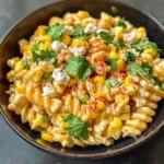 Perfect Mexican Street Corn Pasta Salad - homefoodkitchen