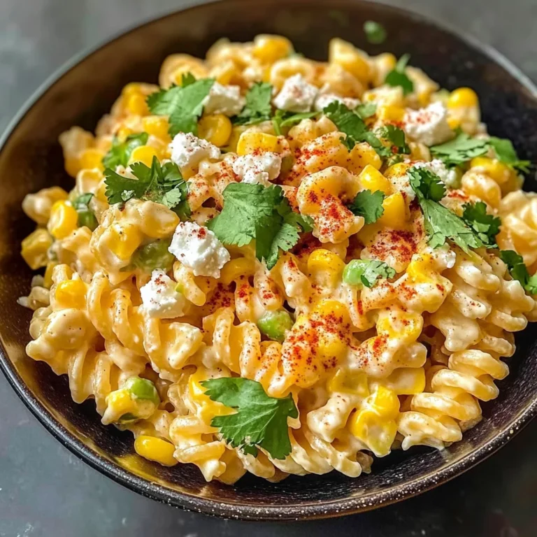 Perfect Mexican Street Corn Pasta Salad - homefoodkitchen