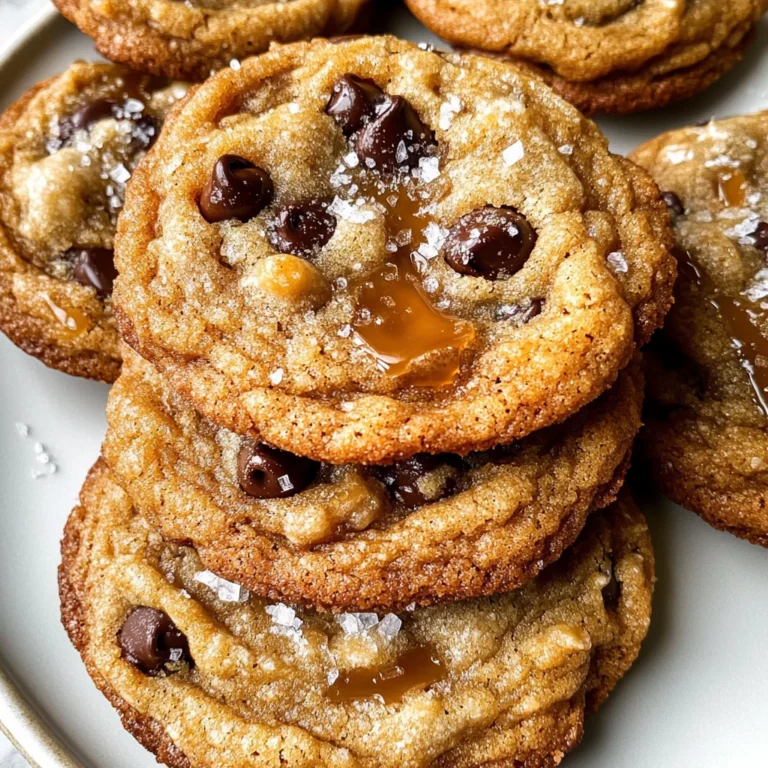Salted Caramel Cookie Recipe