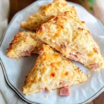 Savory Ham & Cheese Scones