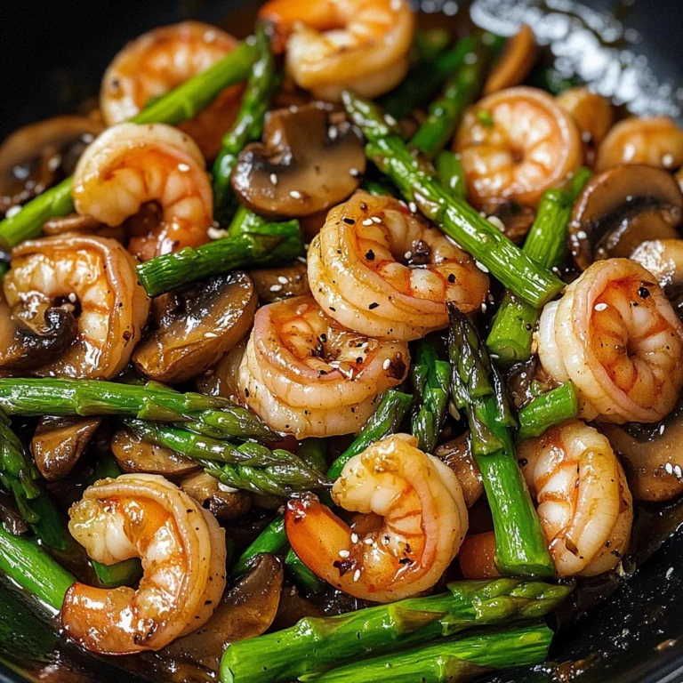 Shrimp and Asparagus Stir-Fry with Mushrooms: An Amazing Ultimate Recipe