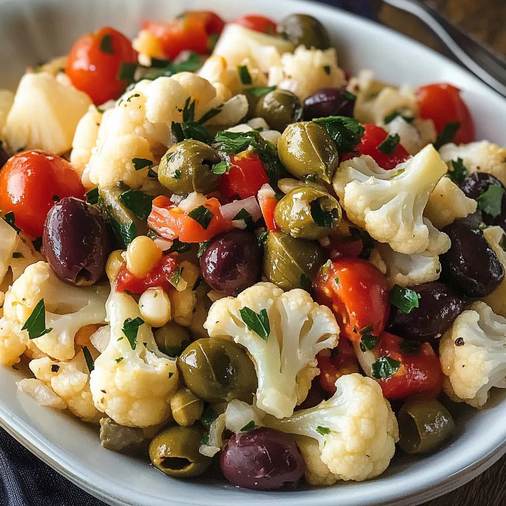 Sicilian Cauliflower Salad