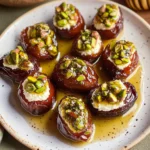 St. Patrick’s Day Treat: Honey Pistachio Ricotta Stuffed Dates