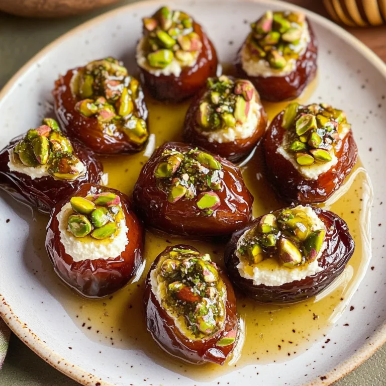St. Patrick’s Day Treat: Honey Pistachio Ricotta Stuffed Dates