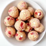 Strawberry Cheesecake Protein Balls