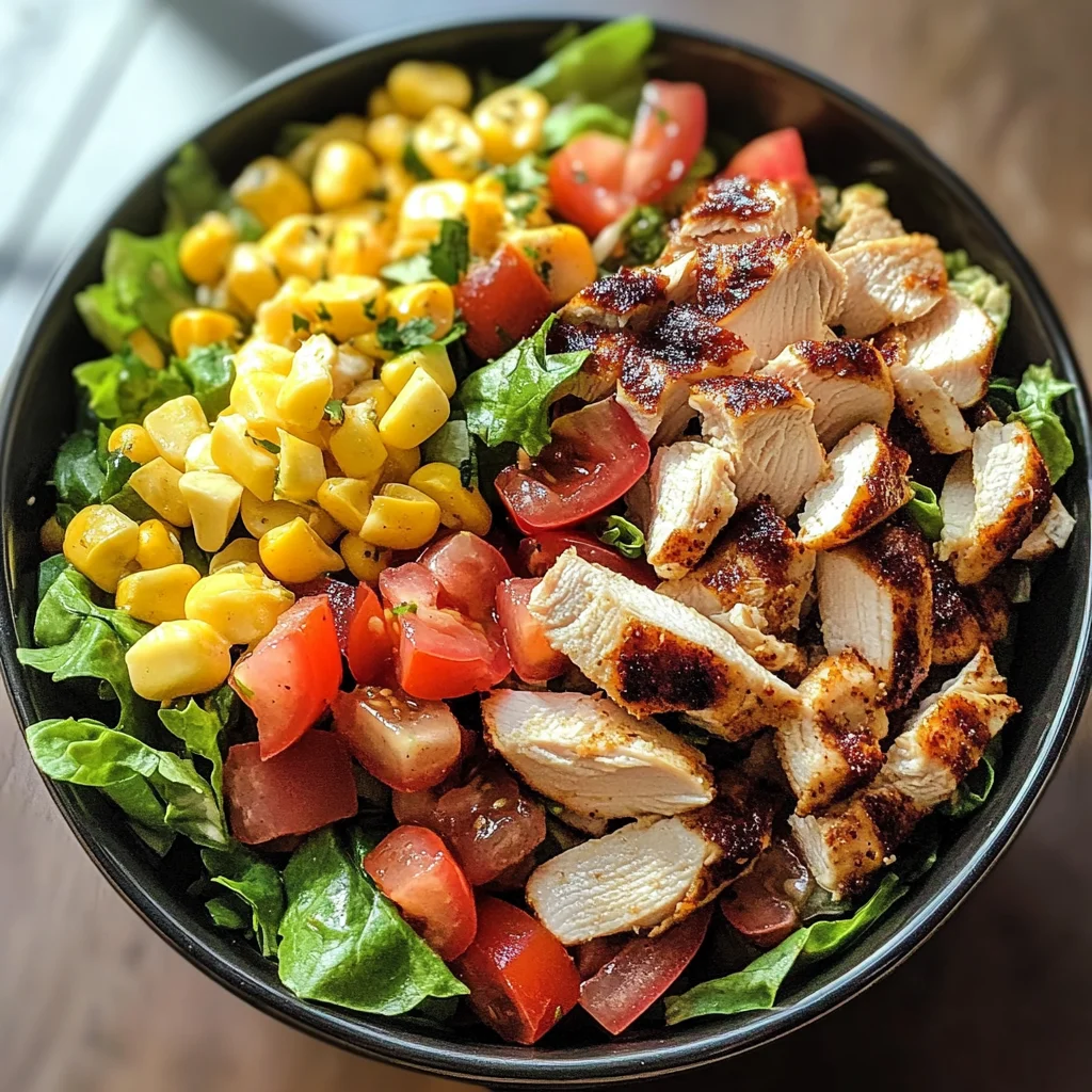 Tex-Mex Chopped Chicken Salad