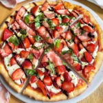 The BEST Strawberry Pizza