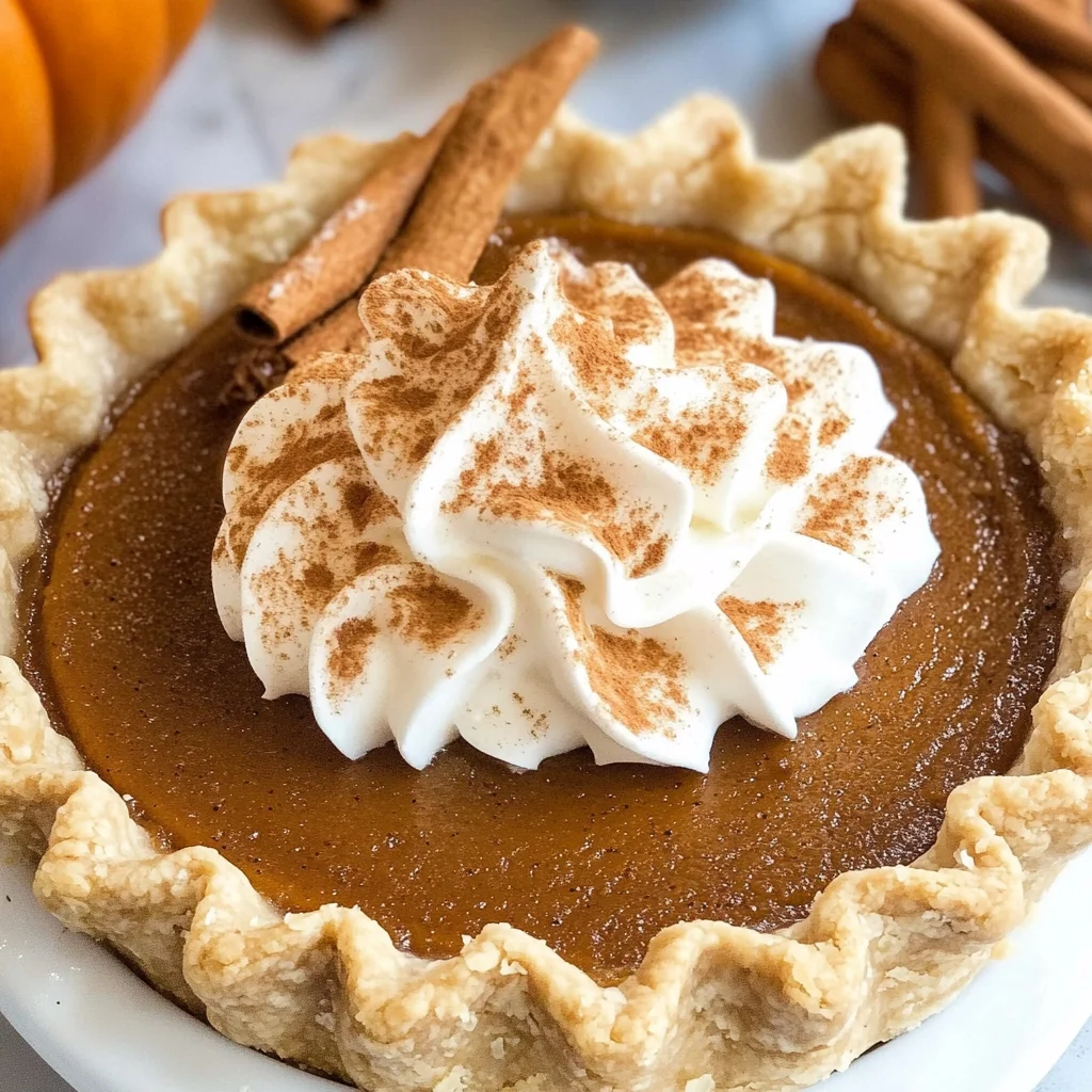 The Best Pumpkin Pie Recipe