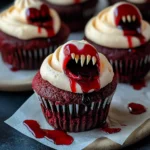 Vampire Bite Halloween Cupcakes: A Spooky Delight with a Deliciously Sinister Twist