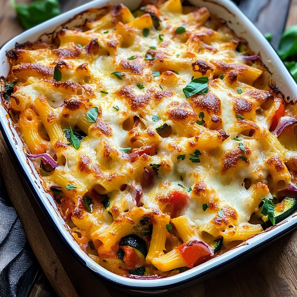 Vegetable Pasta Bake Recipe