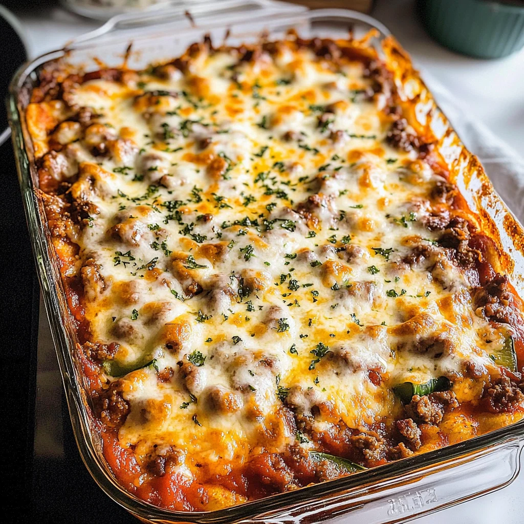 Zucchini Pizza Casserole
