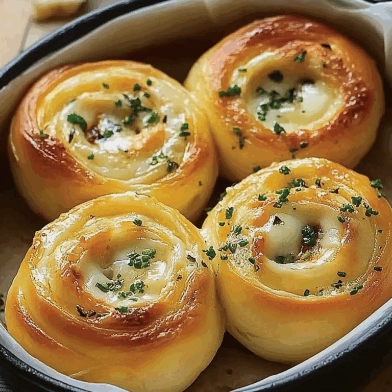 Cheesy Garlic Butter Rollups