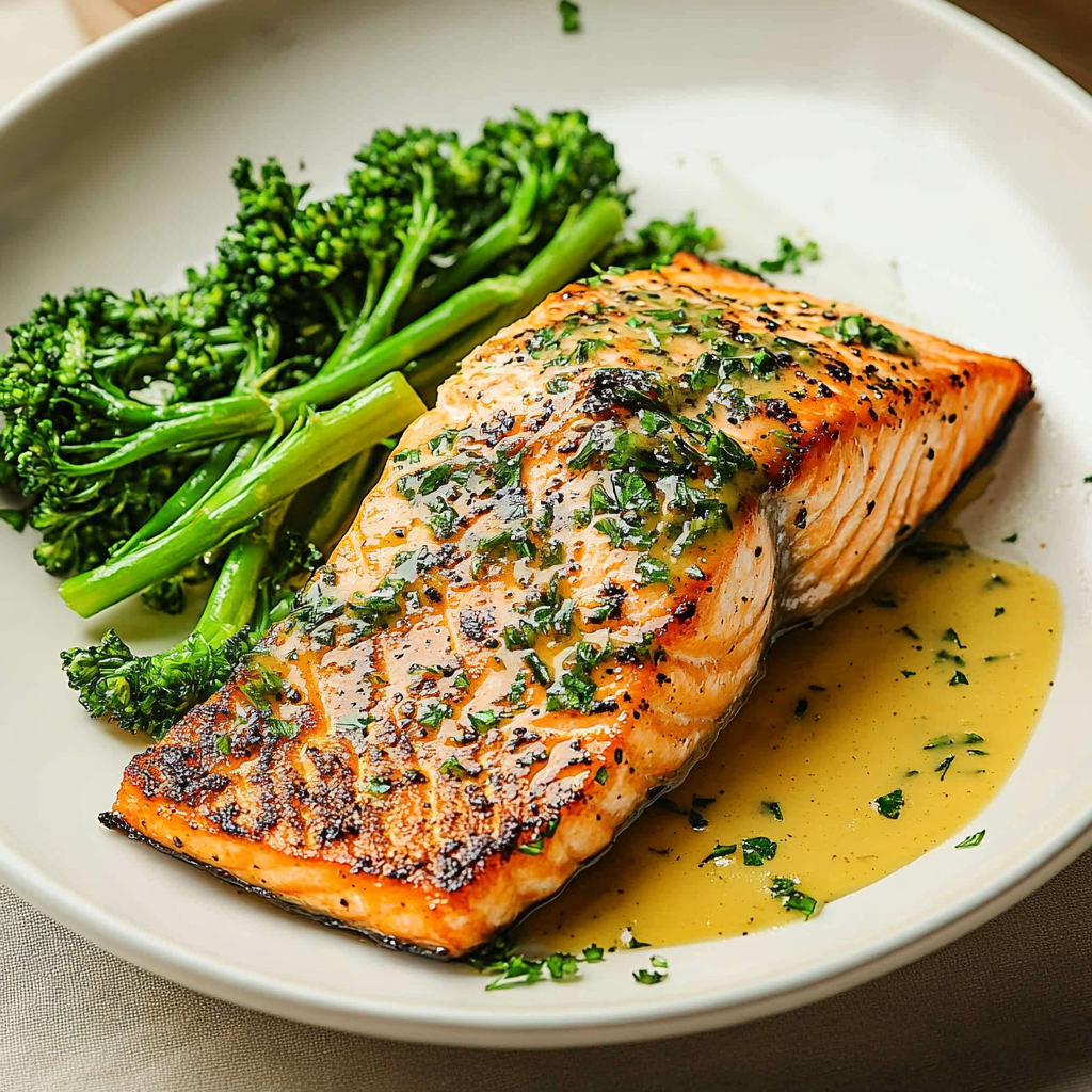 Grilled Salmon with Dijon Mustard Sauce: A Flavorful Delight!