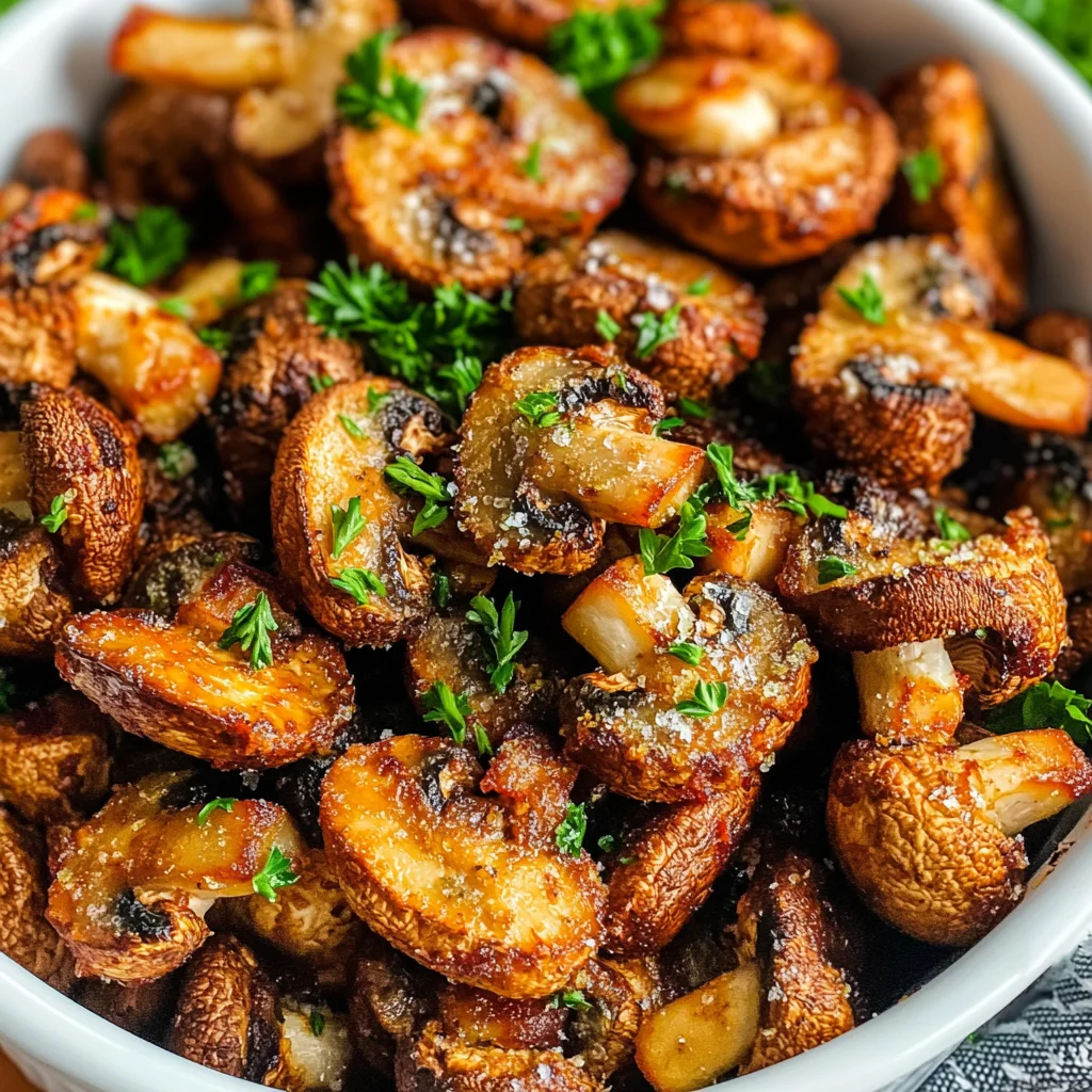 Air Fryer Mushrooms: Discover a Crispy Delight Today!