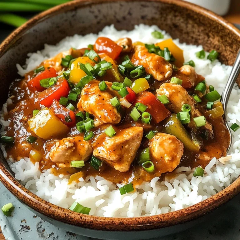 Authentic Chicken Étouffée Recipe